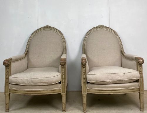 pair of french armchairs - CATEGORY: ANTIQUE CHAIRS - DATED 19TH CENTURY