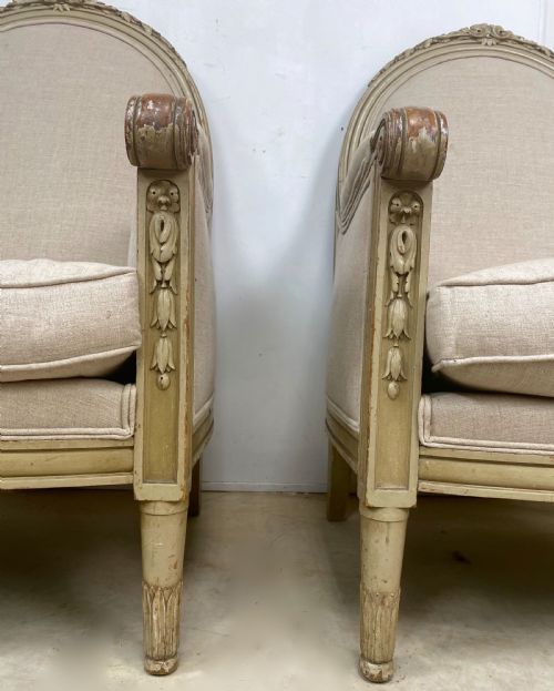 PAIR OF FRENCH ARMCHAIRS - ADDITIONAL PHOTO 2