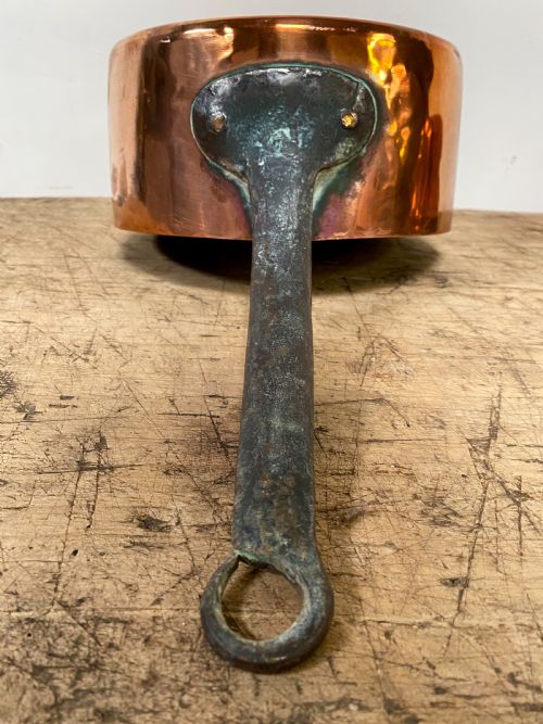 19TH CENTURY COPPER PAN - ADDITIONAL PHOTO 4