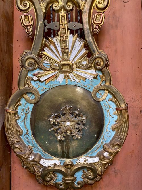 FRENCH BANJO CASED GRANDFATHER CLOCK - ADDITIONAL PHOTO 6