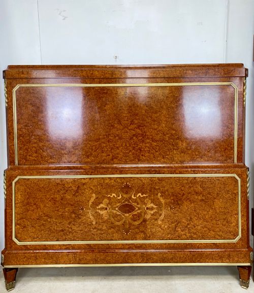 WALNUT AND ORMOLU BED - ADDITIONAL PHOTO 2