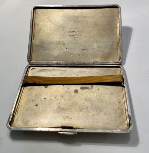 STERLING SILVER CIGARETTE CASE - ADDITIONAL PHOTO 6