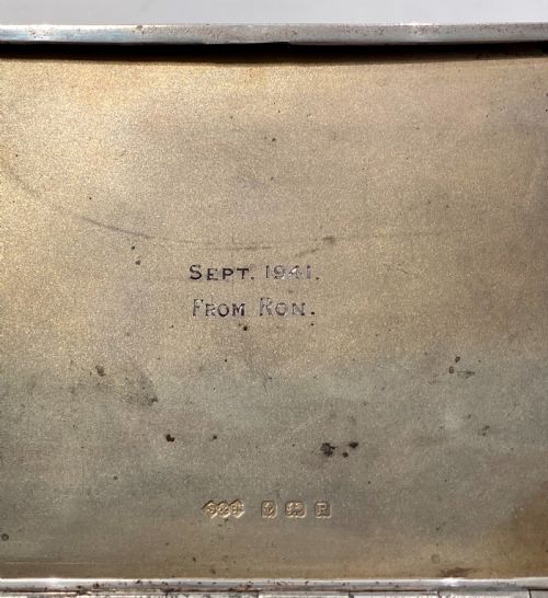 STERLING SILVER CIGARETTE CASE - ADDITIONAL PHOTO 7