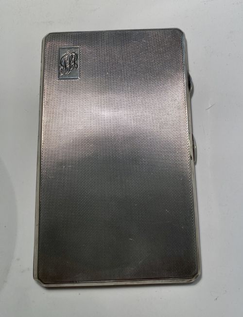 STERLING SILVER CIGARETTE CASE - ADDITIONAL PHOTO 1