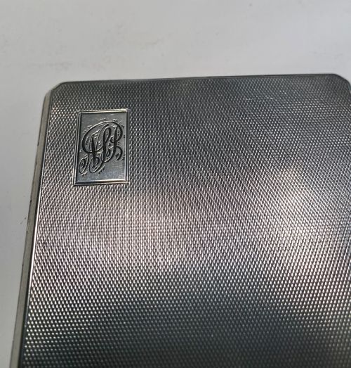 STERLING SILVER CIGARETTE CASE - ADDITIONAL PHOTO 2