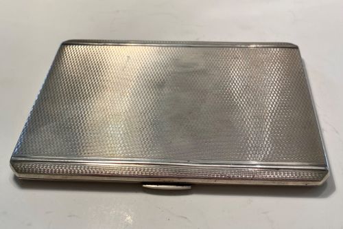 STERLING SILVER CIGARETTE CASE - ADDITIONAL PHOTO 1