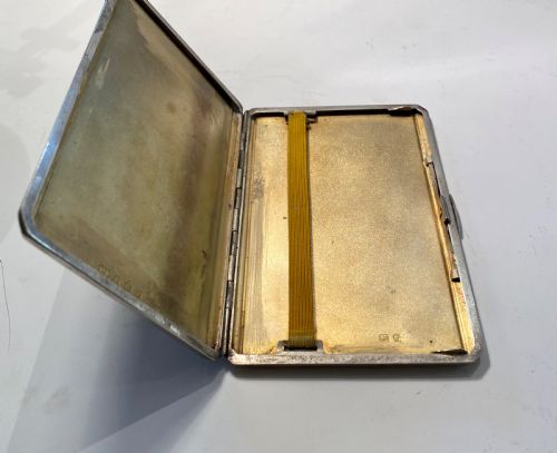 STERLING SILVER CIGARETTE CASE - ADDITIONAL PHOTO 5