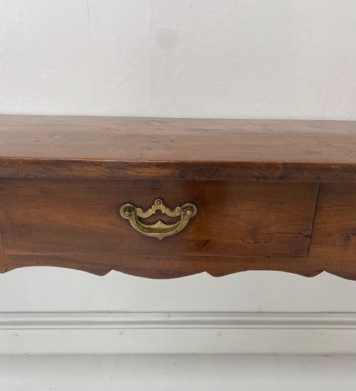 FRENCH CHERRYWOOD AND CHESTNUT SERVING TABLE - ADDITIONAL PHOTO 1