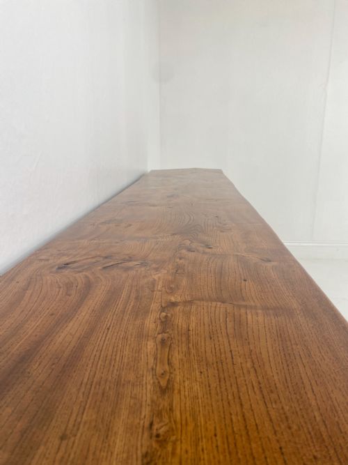 FRENCH CHERRYWOOD AND CHESTNUT SERVING TABLE - ADDITIONAL PHOTO 4