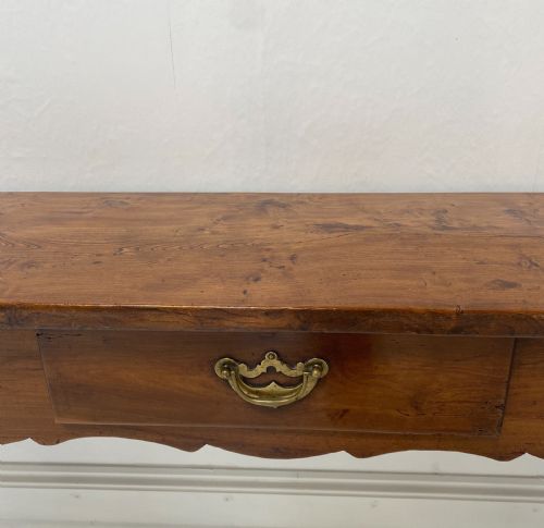FRENCH CHERRYWOOD AND CHESTNUT SERVING TABLE - ADDITIONAL PHOTO 7