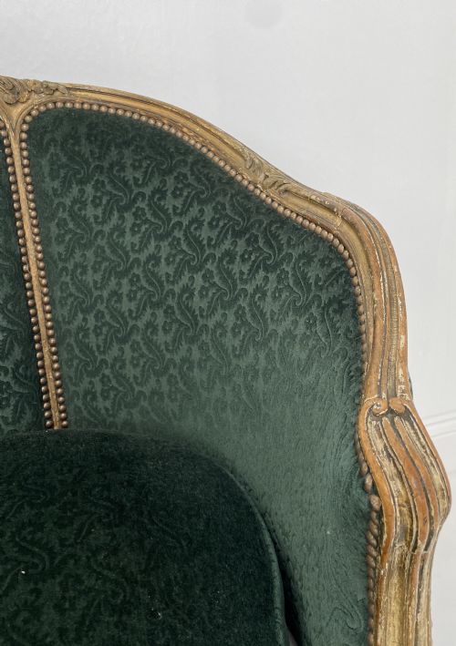 19TH CENTURY FRENCH SOFA WITH ORIGINAL PAINT - ADDITIONAL PHOTO 4