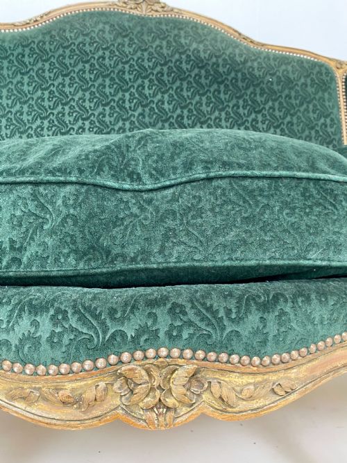 19TH CENTURY FRENCH SOFA WITH ORIGINAL PAINT - ADDITIONAL PHOTO 5