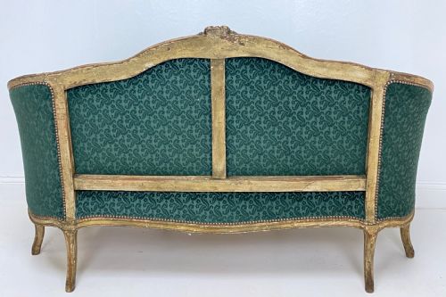 19TH CENTURY FRENCH SOFA WITH ORIGINAL PAINT - ADDITIONAL PHOTO 9