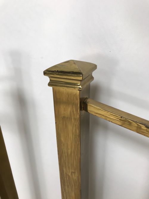 A PAIR OF BRASS BEDS - ADDITIONAL PHOTO 2