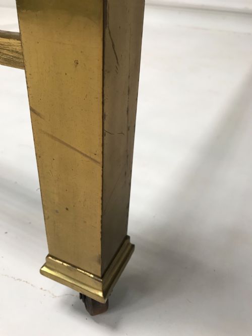 A PAIR OF BRASS BEDS - ADDITIONAL PHOTO 8
