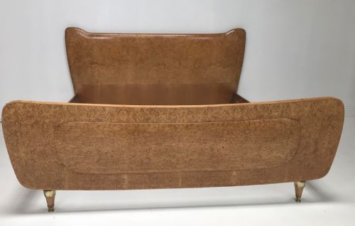 art deco king size bed - CATEGORY: ANTIQUE BEDS - DATED 1930