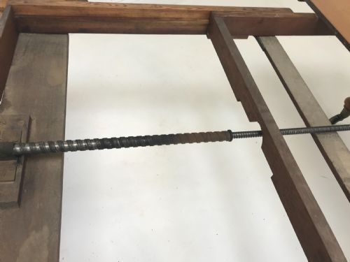 ANTIQUE WALNUT EXTENDING DINING TABLE - ADDITIONAL PHOTO 15
