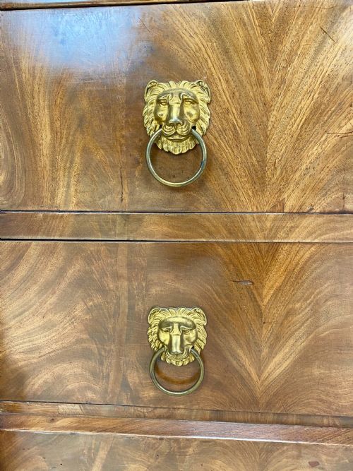 19TH CENTURY FRENCH EMPIRE COMMODE IN MAHOGANY - ADDITIONAL PHOTO 5