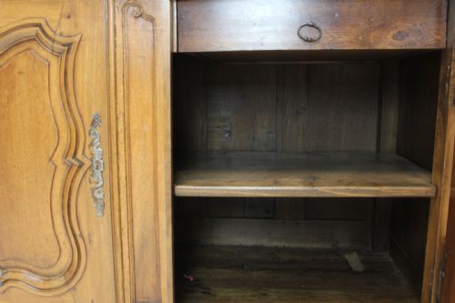 EXCEPTIONAL FRENCH MARBLE TOP BUFFET - ADDITIONAL PHOTO 13