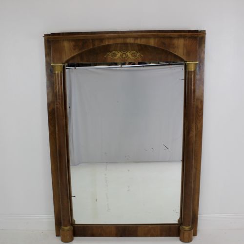 MAHOGANY FRENCH EMPIRE MIRROR - ADDITIONAL PHOTO 1