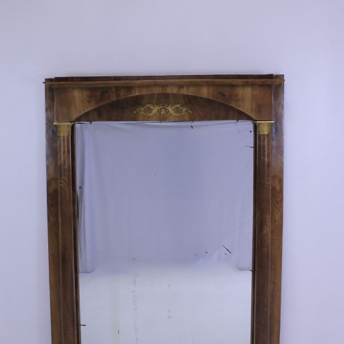 MAHOGANY FRENCH EMPIRE MIRROR - ADDITIONAL PHOTO 3