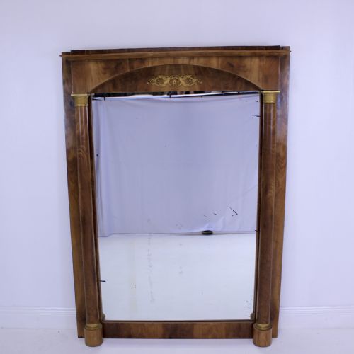 MAHOGANY FRENCH EMPIRE MIRROR - ADDITIONAL PHOTO 4