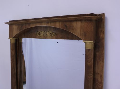 MAHOGANY FRENCH EMPIRE MIRROR - ADDITIONAL PHOTO 5