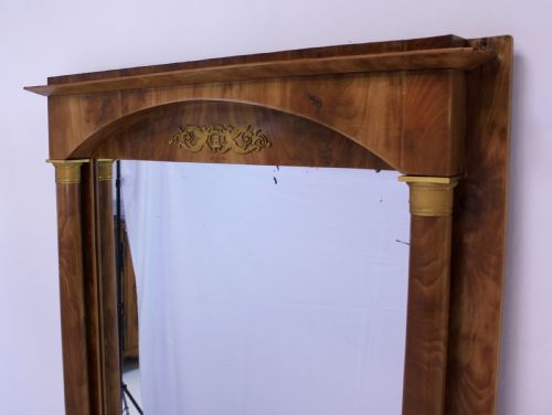 MAHOGANY FRENCH EMPIRE MIRROR - ADDITIONAL PHOTO 6