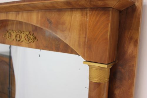 MAHOGANY FRENCH EMPIRE MIRROR - ADDITIONAL PHOTO 8