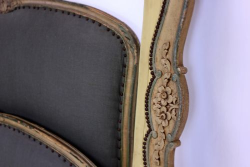 FRENCH ORIGINAL PAINTED BED - ADDITIONAL PHOTO 2