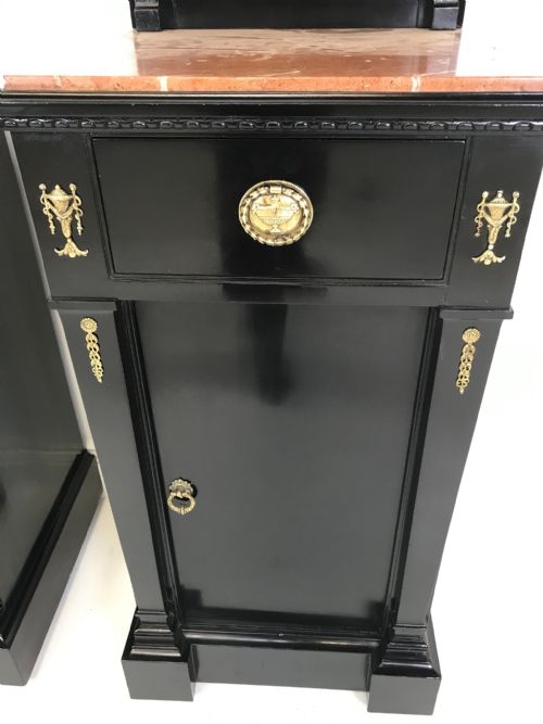 PAIR OF EMPIRE NIGHTSTANDS - ADDITIONAL PHOTO 9
