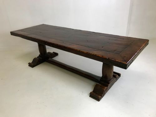 WALNUT REFECTORY TABLE - ADDITIONAL PHOTO 8