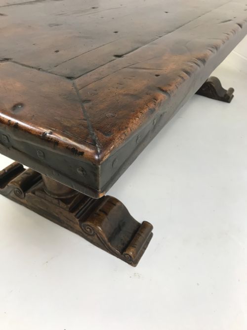 WALNUT REFECTORY TABLE - ADDITIONAL PHOTO 12