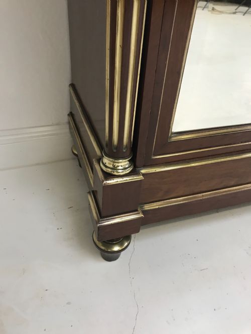 BRASS INLAID WARDROBE - ADDITIONAL PHOTO 3