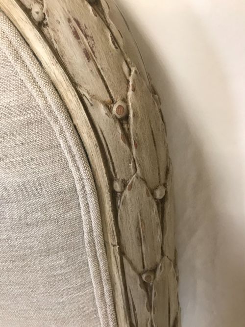 KING SIZE PAINTED FRENCH BED - ADDITIONAL PHOTO 2