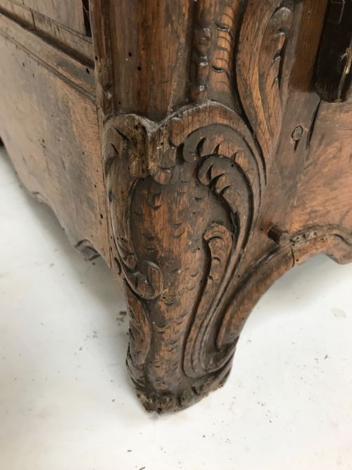 FRENCH ANTIQUE WEDDING ARMOIRE - ADDITIONAL PHOTO 10