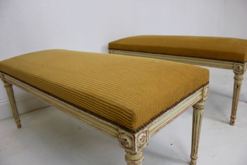 PAIR OF FRENCH STOOLSWINDOW SEATS - ADDITIONAL PHOTO 3