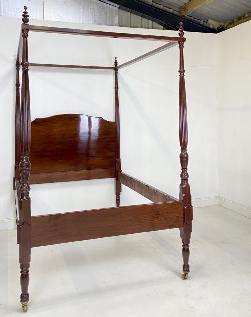 FINE REGENCY FOUR POSTER BED - ADDITIONAL PHOTO 8