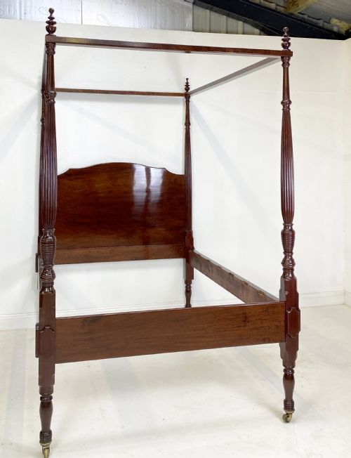 FINE REGENCY FOUR POSTER BED - ADDITIONAL PHOTO 9