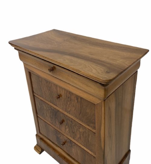 LOUIS PHILIPE WALNUT COMMODE - ADDITIONAL PHOTO 3