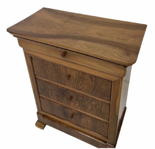 LOUIS PHILIPE WALNUT COMMODE - ADDITIONAL PHOTO 4