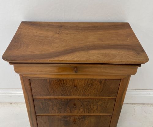 LOUIS PHILIPE WALNUT COMMODE - ADDITIONAL PHOTO 6