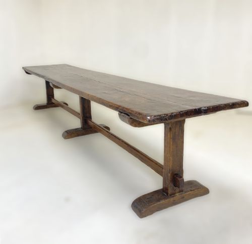 walnut refectory table - CATEGORY: ANTIQUE TABLES - DATED 17TH CENTURY