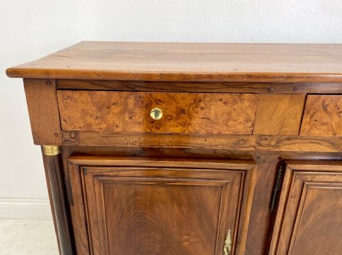 18TH CENTURY FRENCH WALNUT AND BURR ELM ENFILARDE - ADDITIONAL PHOTO 5