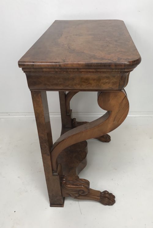FRENCH WALNUT CONSOLE TABLE - ADDITIONAL PHOTO 2
