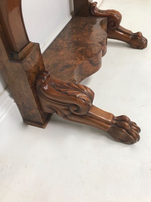 FRENCH WALNUT CONSOLE TABLE - ADDITIONAL PHOTO 3