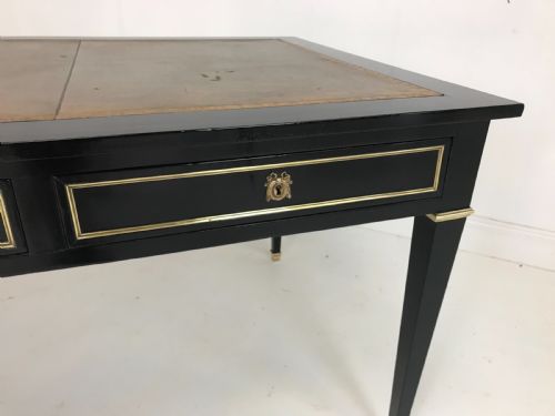 19TH CENT EBONIZED WRITING TABLE - ADDITIONAL PHOTO 1