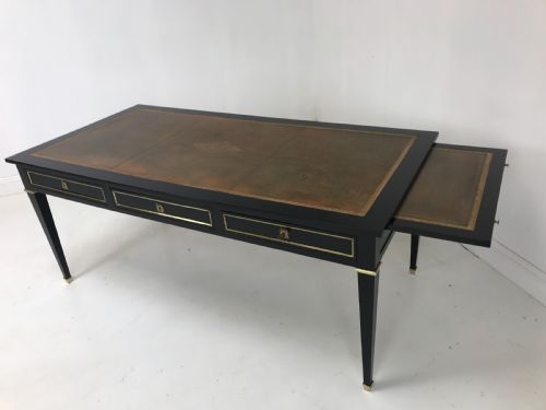 19TH CENT EBONIZED WRITING TABLE - ADDITIONAL PHOTO 5