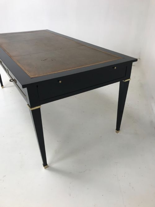 19TH CENT EBONIZED WRITING TABLE - ADDITIONAL PHOTO 9