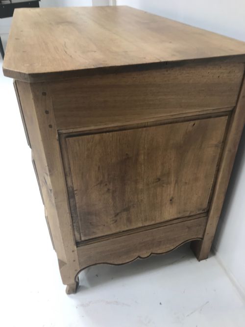 WALNUT COMMODE CHEST OF DRAWERS - ADDITIONAL PHOTO 4